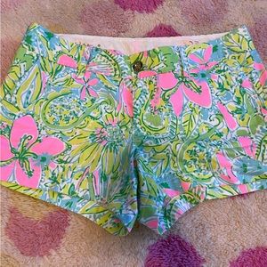 🌴🦩Lilly Pulitzer EUC Walsh Shorts Size 10